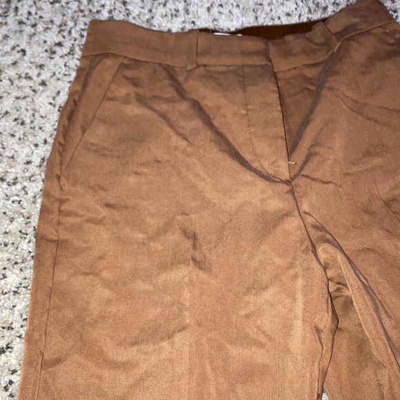 Suede tan pants - Picture 2 of 4